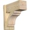 Ekena Millwork Olympic Block Rough Sawn Outlooker, Douglas Fir, 8"W x 18"D x 18"H OUT08X18X18OLY05RDF - alternate 1